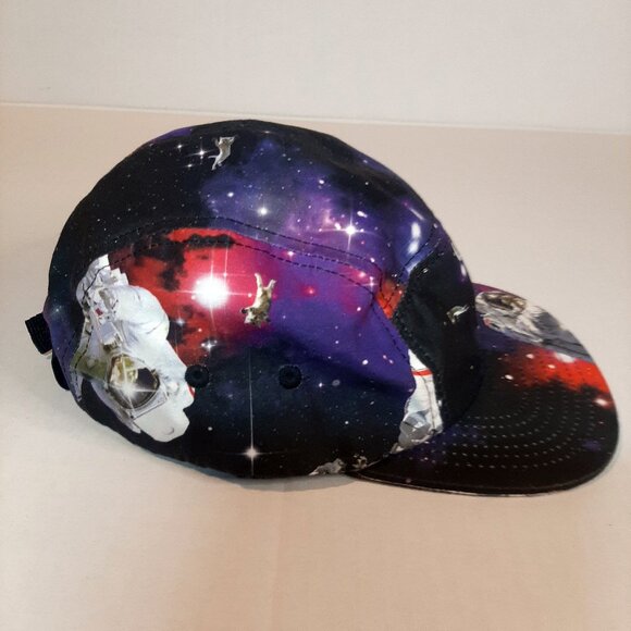 NEFF astronauts in space hat all over print soft material adjustable strap OSFM - Picture 3 of 7